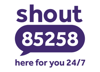 A purple logo features the text 